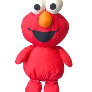 Gund Sesame Street Elmo Muppet Nylon Stuffed Plush Toy 10"
